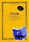 Vivaldi, Antonio - Die vier Jahreszeiten - Konzerte. op. 8/1-4. RV 269, 315, 293, 297 / PV 241, 336, 257, 442. Violine, Streicher und Basso continuo. Studienpartitur.