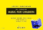 GUNILD OR KEETMAN - MUSIC FOR CHILDREN VOL 2 - Major: Drone Bass-Triads. Band 2. Singstimme, Blockflöte und Schlagzeug. Sing- und Spielpartitur.
