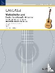 Carcassi, Matteo - Melodische und fortschreitende Etüden