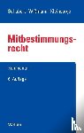 Fitting, Karl, Wlotzke, Otfried, Wißmann, Hellmut - Mitbestimmungsrecht