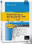 Kanngießer, Ulrich - Programmierung mit Strukturierter Text