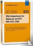 Cichowski, Rolf Rüdiger - Wärmepumpen für Gebäude gemäß DIN VDE 0100