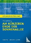 Brussig, Thomas - Am kürzeren Ende der Sonnenallee. Textanalyse und Interpretation zu Thomas Brussig