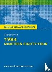 Orwell, George - 1984 - Nineteen Eighty-Four von George Orwell.