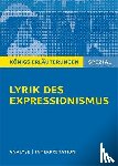 Blecken, Gudrun - Lyrik des Expressionismus