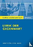 Blecken, Gudrun - Lyrik der Gegenwart.