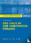 Lange, Hartmut - Königs Erläuterungen Spezial: Das Haus in der Dorotheenstraße von Hartmut Lange.