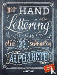 Pautner, Norbert - Handlettering. Die 33 schönsten Alphabete mit Rahmen, Ornamenten und Bordüren