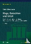 Zimmermann, Walter - Klage, Gutachten und Urteil