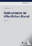 Schnellenbach, Helmut - Konkurrenzen im öffentlichen Dienst