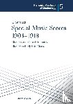 Huck, Oliver - Special Music Scores 1904-1918