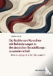 Weigt, Gabriele - Die Rechte von Menschen mit Behinderungen in der deutschen Entwicklungszusammenarbeit