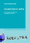Marques-Schäfer, Gabriela - Deutsch lernen online - Eine Analyse interkultureller Aktionen im Chat