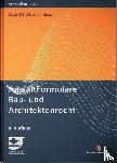 - AnwaltFormulare Bau- und Architektenrecht