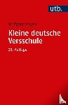 Kayser, Wolfgang - Kleine deutsche Versschule