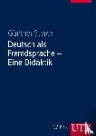 Storch, Günther - Deutsch als Fremdsprache. Eine Didaktik