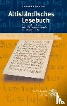 Nedoma, Robert - Altisländisches Lesebuch