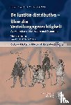 Zapata y Sandoval, Juan - De iustitia distributiva - Über die Verteilungsgerechtigkeit