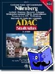  - ADAC StadtAtlas Nürnberg 1:20 000 mit Ansbach, Bamberg, Bayreuth, Erlangen - Fränkisches Seenland, Fürth, Gunzenhausen, Neumarkt i.d. Opf., Weißenburg