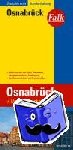  - Falk Stadtplan Extra Standardfaltung Osnabrueck - Mit Ortsteilen von Belm, Bissendorf, Georgsmarienhütte, Hasbergen. Straßenverzeichnis mit Postleitzahlen. Standardfaltung