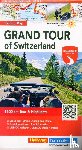  - Hallwag Strassenkarte Grand Tour of Switzerland 1:275.000