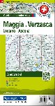  - Maggia, Verzasca, Locarno-Ascona Touren-Wanderkarte Nr. 18