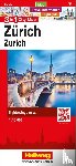  - Zürich 3 in 1 City Map 1:16 000