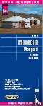  - Reise Know-How Landkarte Mongolei 1 : 1.600.000