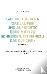 Murakami, Haruki - Wovon ich rede, wenn ich vom Laufen rede