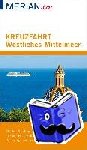 Wolandt, Holger - MERIAN live! Reiseführer Kreuzfahrt westliches Mittelmeer - Mit Kartenatlas im Buch und Extra-Karte zum Herausnehmen