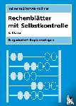 Müller, Heiner, Vollmer, Uta - Rechenblätter mit Selbstkontrolle - 5. Klasse