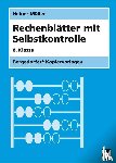 Müller, Heiner - Rechenblätter mit Selbstkontrolle - 8. Klasse