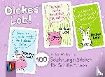 Wiedemann, Andrea - Dickes Lob! 100 Belohnungskärtchen für Schüler