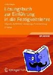 Läpple, Volker - Lösungsbuch zur Einführung in die Festigkeitslehre - Aufgaben, Ausführliche Lösungswege, Formelsammlung