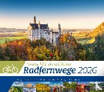  - Deutschlands schönste Radfernwege Kalender 2026