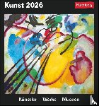 Erbentraut, Regina, Zopff, Maria Christina - Kunst Tagesabreißkalender 2026 - Kulturkalender - Künstler, Werke, Museen