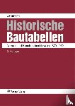 Bargmann, Horst - Historische Bautabellen