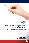 Sidique, Maria, Parveen, Shabana, Ali, Asghar - Factors Affecting Literacy Rate of Pakistan
