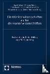  - Die Kriminalwissenschaften als Teil der Humanwissenschaften
