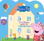  - Peppa Pig Stickern Malen Gestalten