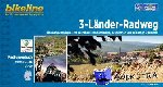  - Bikeline Radtourenbuch 3-Länder-Radweg - Eine abwechslungsreiche Tour durch den hessischen, bayerischen und badischen Odenwald 1:50.000, 212 km