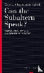 Spivak, Gayatri Chakravorty - Can the Subaltern Speak?