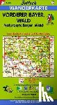  - Vorderer Bayerischer Wald / Naturpark Bayerischer Wald 1 : 50 000. Fritsch Wanderkarte
