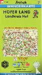  - Hofer Land, Landkreis Hof 1 : 50 000. Fritsch Wanderkarte