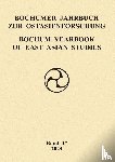  - Bochumer Jahrbuch zur Ostasienforschung