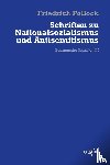 Pollock, Friedrich - Schriften zu Nationalsozialismus und Antisemitismus