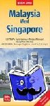  - Nelles Map Malaysia: West, Singapore 1 : 1 500 000 / 1 : 15 000 - CITY MAPS: Kuala Lumpur - Melaka (Malacca) - Georgetown (Penang). SPECIAL MAPS: Penang - Pangkor - Around Kuala Lumpur