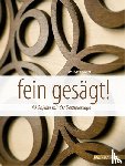 Ganief, Roshaan - fein gesägt!