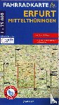  - Fahrradkarte Erfurt, Mittelthüringen