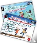 Hossain, Susanne - Blockflöte lernen mit Lotti & Ben + Die schönsten Weihnachtslieder für Blockflöte im Set!